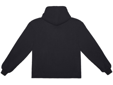 Худи оверсайз Alpha.01 унисекс, черный