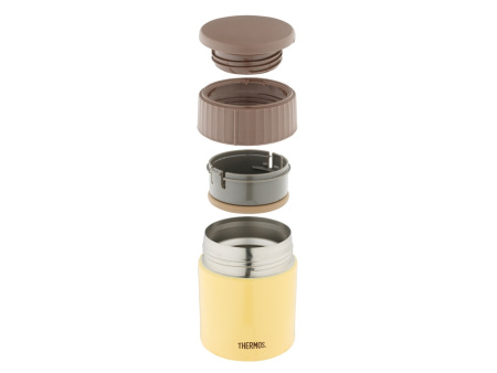 Термос из нерж. стали для еды тм THERMOS JBQ-400-BNN 0.4L, желтый