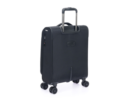 Чемодан TORBER БРОСНО, чёрный, нейлон 600D, 36,5 х 20 х 54 см, 32 л