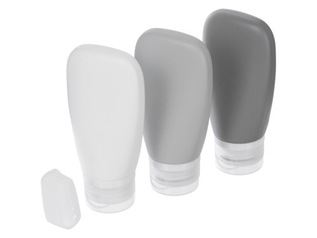 Набор емкостей для путешествия с колпачком для зубной щетки Набор емкостей для путешествия с колпачком для зубной щетки