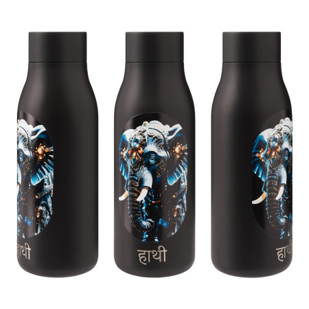 Термобутылка вакуумная герметичная Севилла (Sevilla), черная