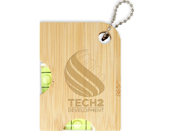 Бамбуковая открывалка Levo с уровнем