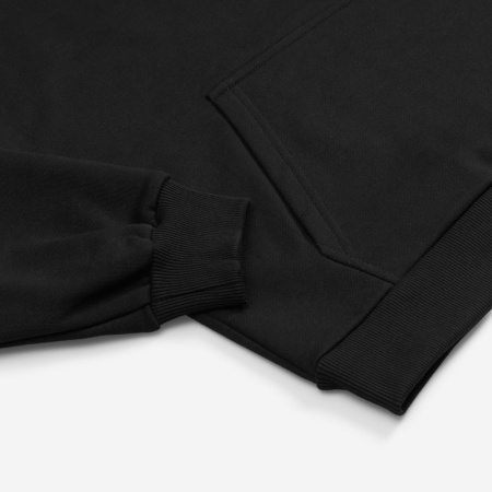 Худи унисекс оверсайз Songo, черное, размер 3XL/4XL