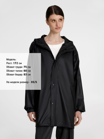 Парка R4, черная, размер XS/S