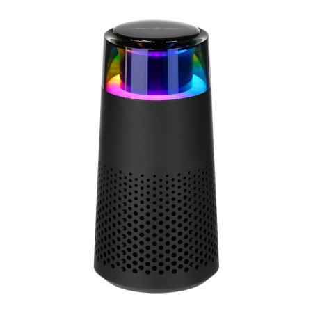 Очиститель воздуха с подсветкой Пьюр (Pure), черный