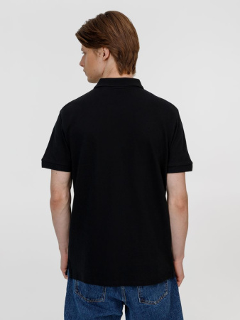 Рубашка поло унисекс Pacific, черная, размер 5XL