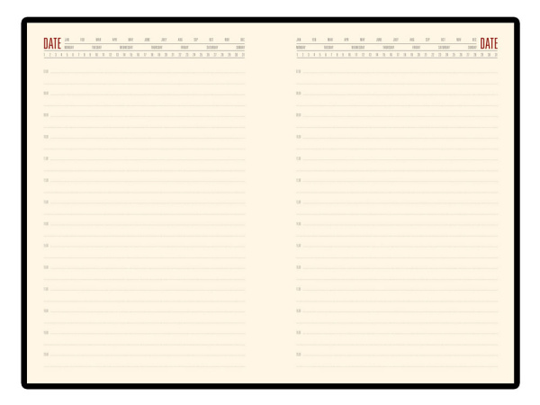 Ежедневник недатированный А5 London