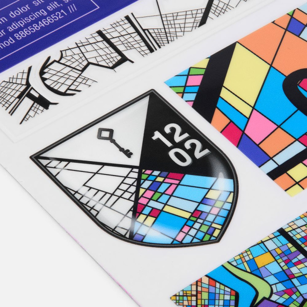 Наклейки UV-DTF Sticker Pack на заказ