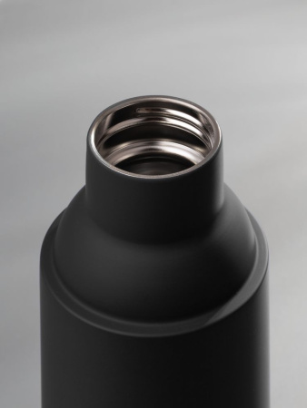 Термос Tubula Soft Touch, черный