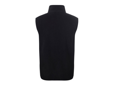 Жилет флисовый Trondheim унисекс, черный