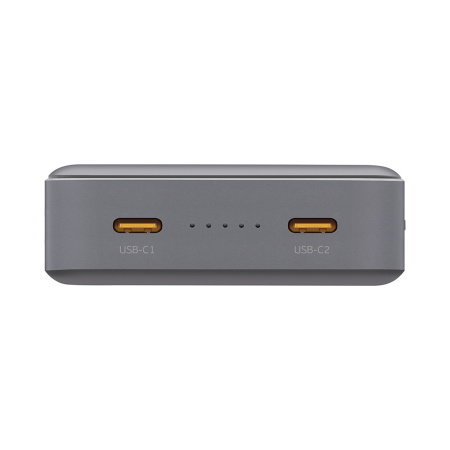 Внешний АКБ NRG Turbo S 20000 mAh, 20Вт, графит, Deppa