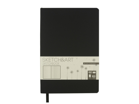 Скетчбук А5 Sketch & Art 100 г/м2, soft-touch