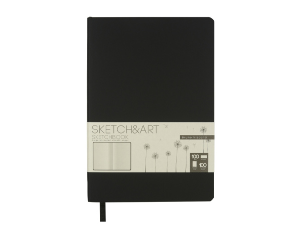 Скетчбук А5 Sketch & Art 100 г/м2, soft-touch