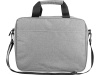 Сумка Брейв для документов и ноутбука 13,3, светло-серый/черный