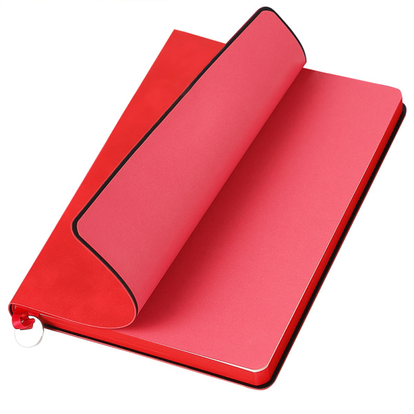 Ежедневник A5 недатированный Impero в мягком переплёте, красный