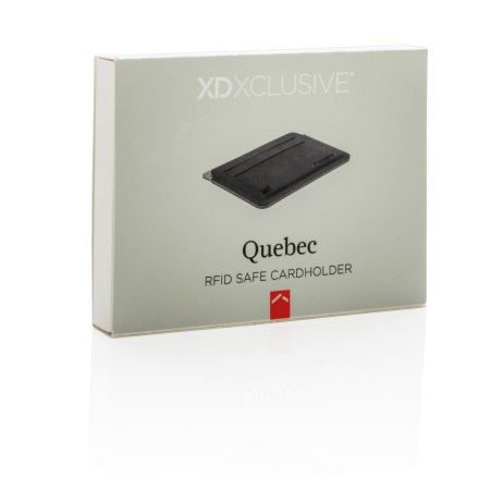 Держатель для карт Quebec RFID с защитой от сканирования RFID Держатель для карт Quebec RFID с защитой от сканирования RFID