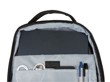 Рюкзак Sofit для ноутбука из экокожи, черный