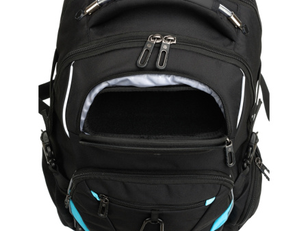 Рюкзак TORBER XPLOR с отделением для ноутбука 15, чёрный, полиэстер 900D, 34x22x46 см, 34л