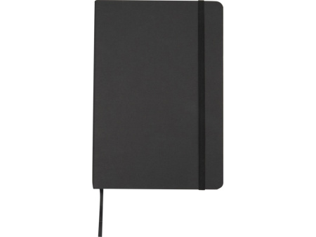 Holm блокнот формата А5 из каменной бумаги с линованными страницами - сплошной черный