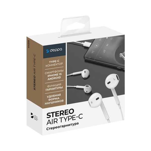 Стереогарнитура Stereo Air Type-C
