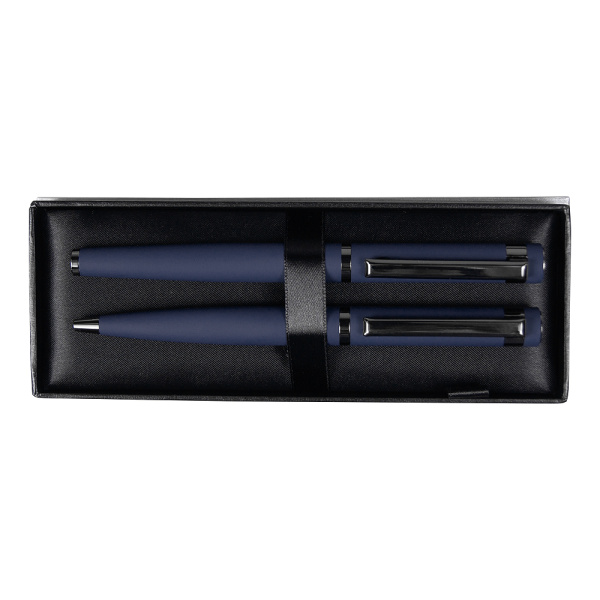 Набор ручек Attashe Solution в подарочной коробке Emotion, синий