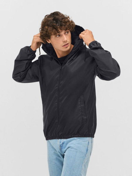 Ветровка унисекс Shield, белая, размер XS