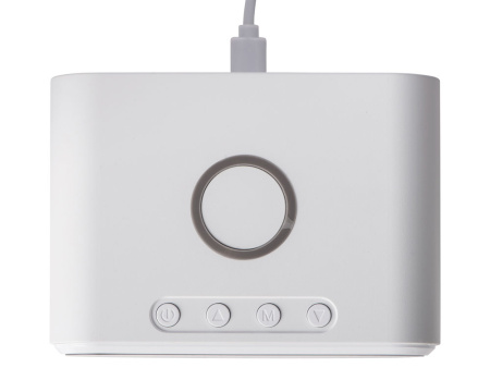 Настольные часы с функцией беспроводной зарядки Wake, 10 Вт (Р) Настольные часы с функцией беспроводной зарядки Wake, 10 Вт (Р)