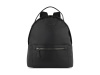 Рюкзак женский BUGATTI БЕЛЛА | BELLA, чёрный, воловья кожа/полиэстер, 24,5х12х27 см