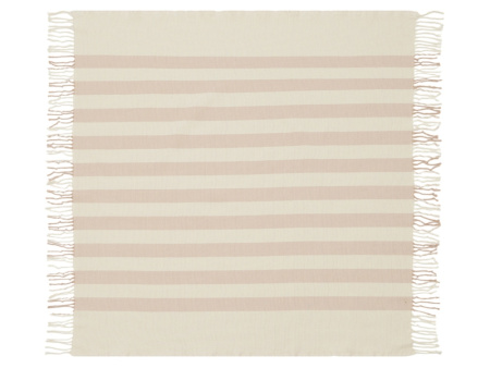 Плед Reglet, 130x150 см ( с учетом бахромы) 100% хлопок, бежевый