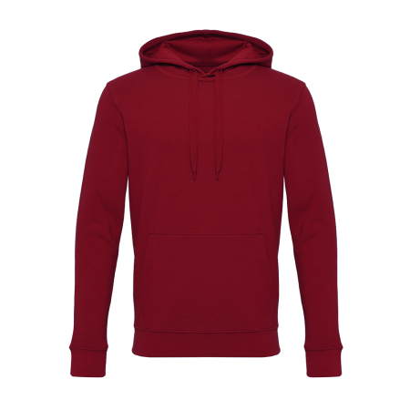 Толстовка с карманом кенгуру No Name бордовый