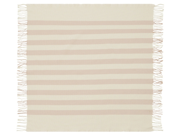 Плед Reglet из хлопка с бахромой