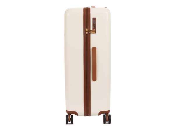 Чемодан BUGATTI Amelia, бежевый, поликарбонат / АБС-пластик, 50х29х76 см, 85 л