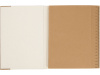 Блокнот из молочной бумаги и пробки A5 Milky, натуральный