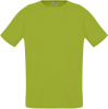 Футболка унисекс Sporty 140 зеленое яблоко, размер XS