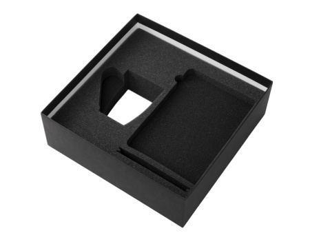 Подарочный набор с блокнотом С2, пластиковой ручкой и кружкой, фиолетовый