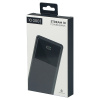 Внешний аккумулятор (powerbank)  «Stream 10»,  10 000 mAH, с двумя зарядными шнурами,  22,5W (Ватт)  super fast charge, Power Delivery (PD) 25.5W (dfnn),  c цифровым дисплеем для контроля заряда, черный