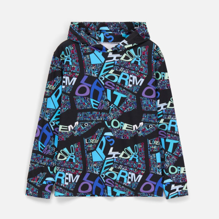 Худи унисекс Morfiss с полной запечаткой на заказ, размер XS/S