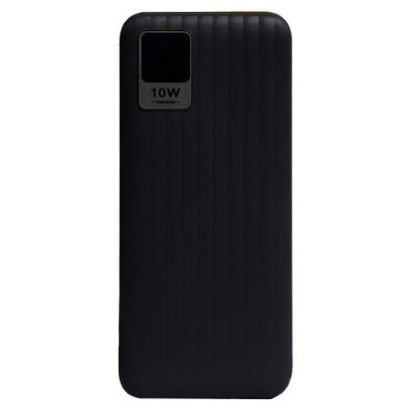 Универсальный аккумулятор Wave 10 (10000 мАч), черный, 14,9х6.7х1,6 см