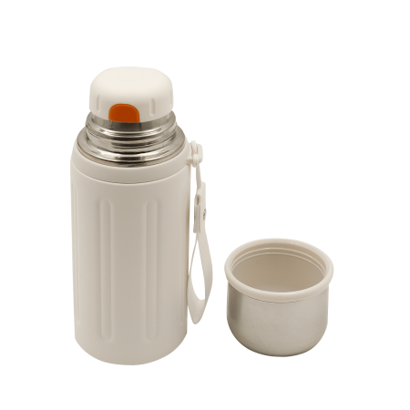 Термос Groove (слоновая кость)