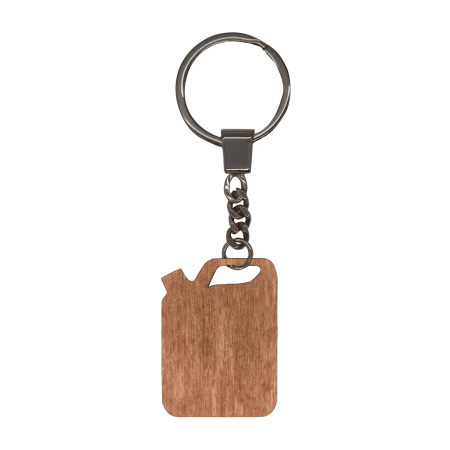 Брелок-обвес Канистра (черный с серебром)