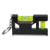 Брелок уровень Tools Pocket level, пластиковый, черный