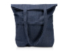 Сумка из переработанной джинсовой ткани Крик (Kirk), синий