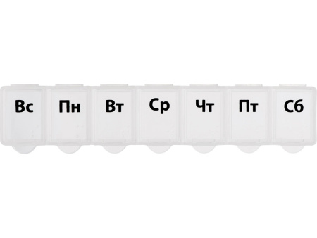 Футляр для мелочей One week, прозрачный