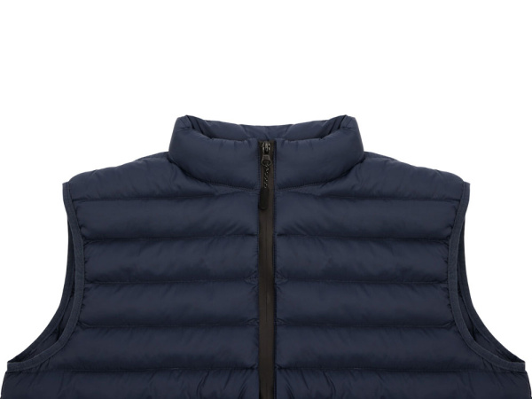 Стеганый жилет Uniqloud, темно-синий