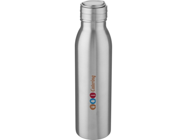 Harper, спортивная бутылка из нержавеющей стали объемом 700 мл с металлической петлей, серебристый