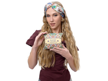 Платок Шедевры русских эмальеров