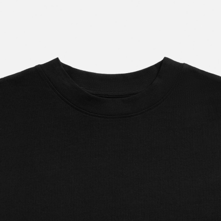 Футболка оверсайз Big boss, черная, размер XS/S