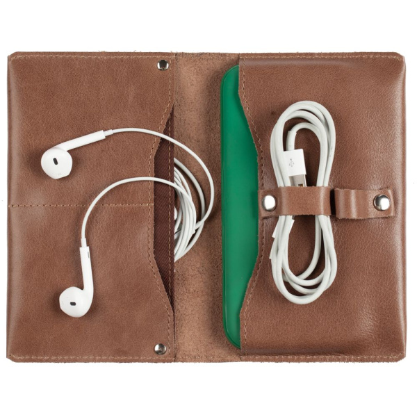 Органайзер для зарядных устройств Apache, коричневый (какао) Органайзер для зарядных устройств Apache, коричневый (какао)