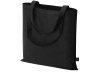 Сумка-шоппер Reviver из нетканого переработанного материала RPET, черный