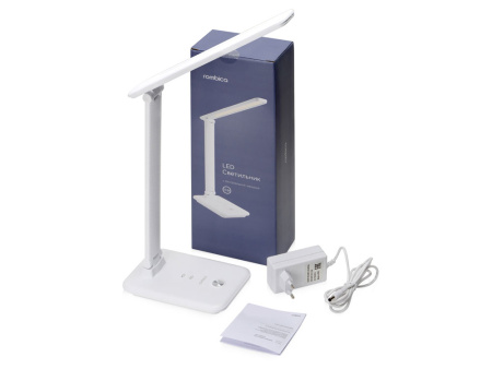 Настольная лампа Rombica LED FAROS, белый (квадратное основание) (Р) Настольная лампа Rombica LED FAROS, белый (квадратное основание) (Р)